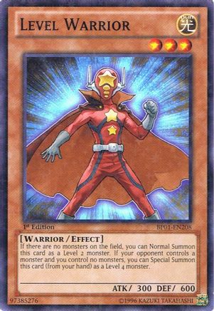 Level Warrior (Starfoil) (BP01-EN208) - Battle Pack: Epic Dawn Unlimited