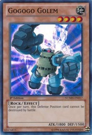 Gogogo Golem (NUMH-EN017) - Number Hunters Unlimited