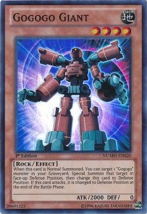 Gogogo Giant (NUMH-EN020) - Number Hunters 1st Edition