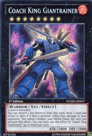 Coach King Giantrainer (NUMH-EN037) - Number Hunters 1st Edition