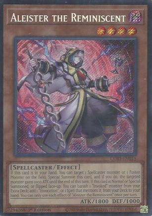 Aleister the Reminiscent - CORI-EN015 - Chaos Origins 1st Edition