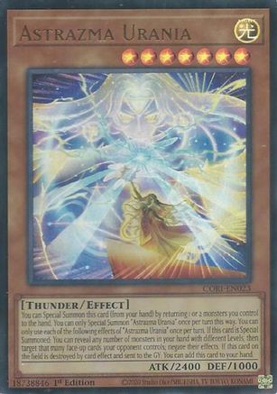 Astrazma Urania - CORI-EN023 - Chaos Origins 1st Edition
