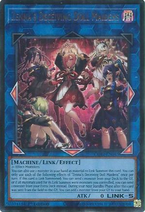 Zenna's Deceiving Doll Maidens - CORI-EN043 - Chaos Origins 1st Edition