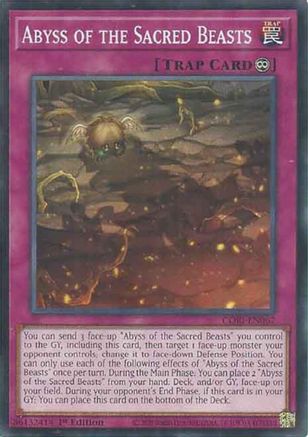 Abyss of the Sacred Beasts - CORI-EN067 - Chaos Origins 1st Edition