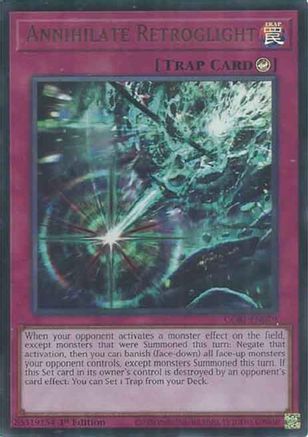 Annihilate Retroglight - CORI-EN079 - Chaos Origins 1st Edition