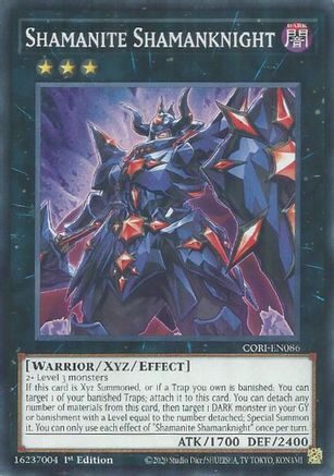 Shamanite Shamanknight - CORI-EN086 - Chaos Origins 1st Edition