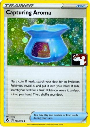 Capturing Aroma - 153/195 (Cosmos Holo) 153 - Prize Pack Series Cards Holofoil