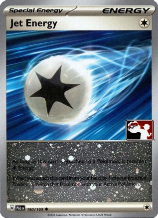 Jet Energy - 190/193 (Cosmos Holo) 190 - Prize Pack Series Cards Reverse Holofoil