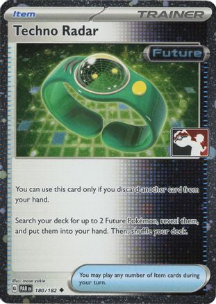 Techno Radar - 180/182 (Cosmos Holo) 180 - Prize Pack Series Cards Holofoil