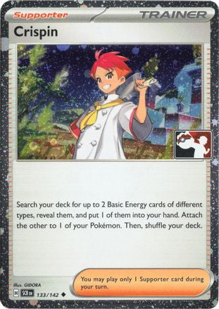 Crispin - 133/142 (Cosmos Holo) 133 - Prize Pack Series Cards Holofoil