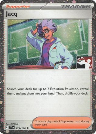 Jacq - 175/198 (Cosmos Holo) 175 - Prize Pack Series Cards Holofoil