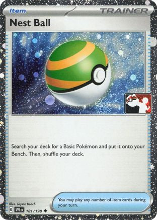 Nest Ball - 181/198 (Cosmos Holo) 181 - Prize Pack Series Cards Holofoil