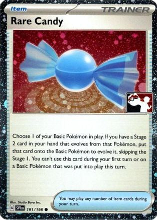 Rare Candy - 191/198 (Cosmos Holo) 191 - Prize Pack Series Cards Holofoil