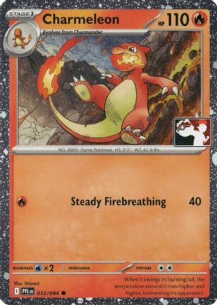 Charmeleon - 012/094 (Cosmos Holo) 12 - Prize Pack Series Cards Holofoil