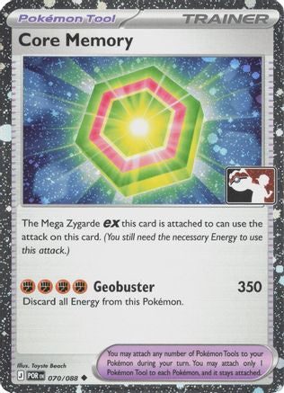 Core Memory (Cosmos Holo) - 070/088 - Prize Pack Series Cards Holofoil