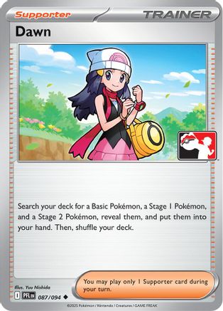 Dawn - 087/094 87 - Prize Pack Series Cards