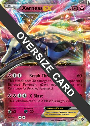 Xerneas EX 97 - Jumbo Cards Holofoil