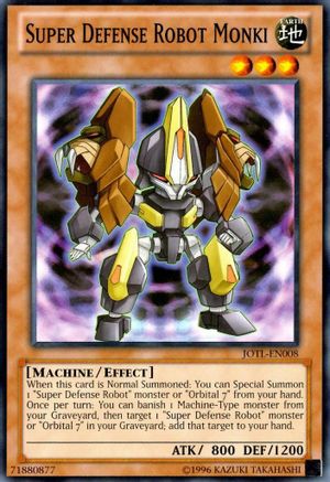 Super Defense Robot Monki (JOTL-EN008) - Judgment of the Light 1st Edition