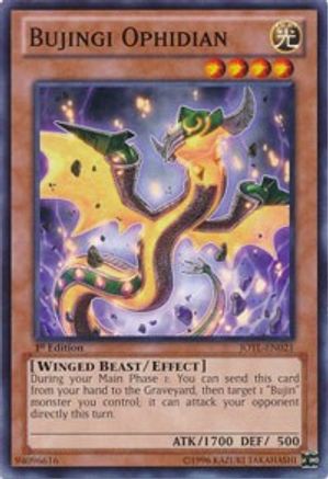 Bujingi Ophidian (JOTL-EN021) - Judgment of the Light 1st Edition