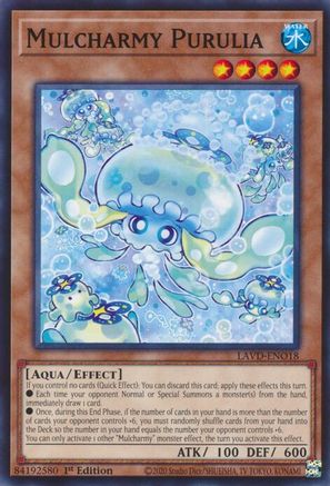 Mulcharmy Purulia - LAVD-ENO18 - Legendary Arc-V Decks 1st Edition