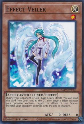 Effect Veiler - LAVD-ENL01 - Legendary Arc-V Decks 1st Edition