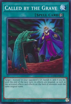 Called by the Grave - LAVD-ENL19 - Legendary Arc-V Decks 1st Edition