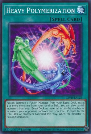 Heavy Polymerization - LAVD-ENL25 - Legendary Arc-V Decks 1st Edition