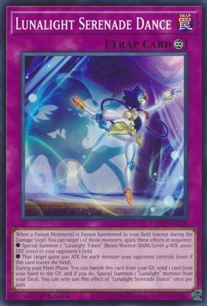 Lunalight Serenade Dance - LAVD-ENL28 - Legendary Arc-V Decks 1st Edition