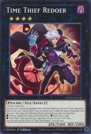 Time Thief Redoer - LAVD-ENL38 - Legendary Arc-V Decks 1st Edition