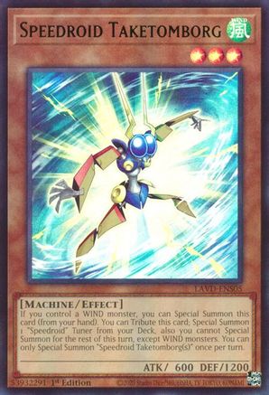 Speedroid Taketomborg (UR) - LAVD-ENS05 - Legendary Arc-V Decks 1st Edition