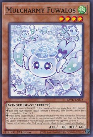 Mulcharmy Fuwalos - LAVD-ENS13 - Legendary Arc-V Decks 1st Edition