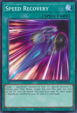 Speed Recovery - LAVD-ENS16 - Legendary Arc-V Decks 1st Edition