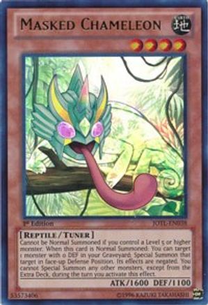 Masked Chameleon (JOTL-EN038) - Judgment of the Light 1st Edition