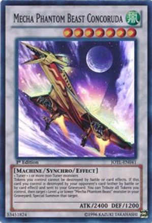Mecha Phantom Beast Concoruda (JOTL-EN041) - Judgment of the Light 1st Edition