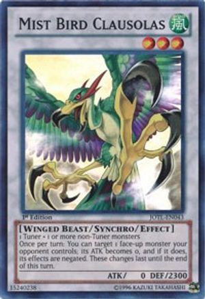 Mist Bird Clausolas (JOTL-EN043) - Judgment of the Light 1st Edition