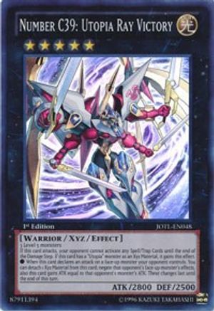 Number C39: Utopia Ray Victory (JOTL-EN048) - Judgment of the Light 1st Edition