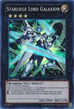 Starliege Lord Galaxion (JOTL-EN050) - Judgment of the Light 1st Edition