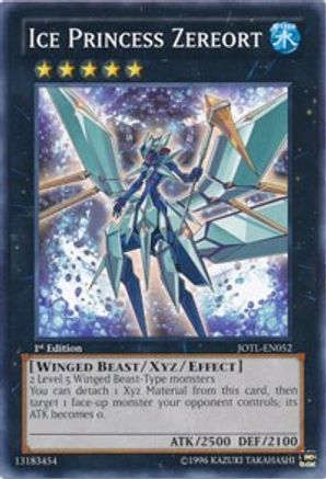 Ice Princess Zereort (JOTL-EN052) - Judgment of the Light 1st Edition