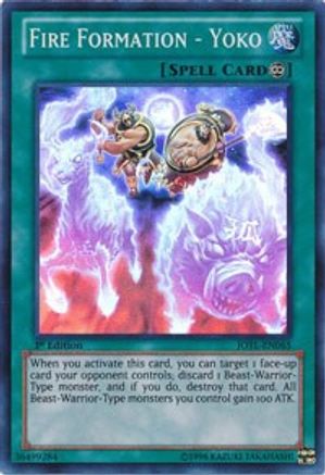 Fire Formation - Yoko (JOTL-EN065) - Judgment of the Light Unlimited