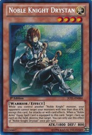 Noble Knight Drystan (JOTL-EN084) - Judgment of the Light 1st Edition