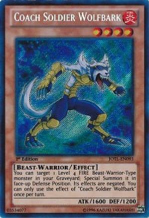 Coach Soldier Wolfbark (JOTL-EN093) - Judgment of the Light 1st Edition