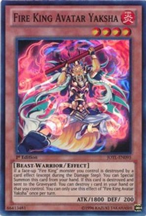Fire King Avatar Yaksha (JOTL-EN095) - Judgment of the Light Unlimited