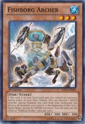 Fishborg Archer (JOTL-EN096) - Judgment of the Light 1st Edition