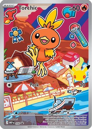 Torchic -  056 56 - First Partner Collection 2026 Holofoil