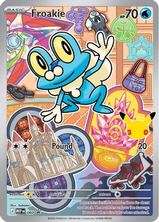 Froakie -  060 60 - First Partner Collection 2026 Holofoil