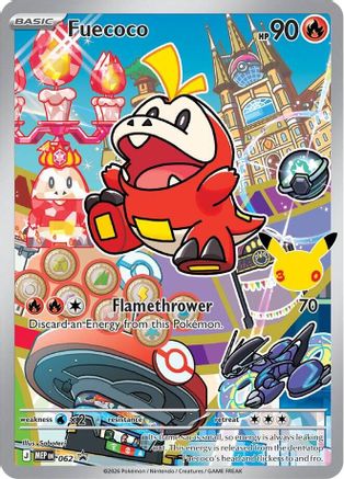 Fuecoco -  062 62 - First Partner Collection 2026 Holofoil