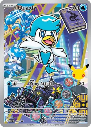 Quaxly -  063 63 - First Partner Collection 2026 Holofoil