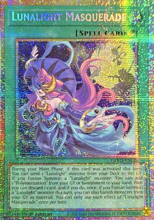 Lunalight Masquerade (Starlight Rare) (LAVD-ENL26) - Legendary Arc-V Decks 1st Edition