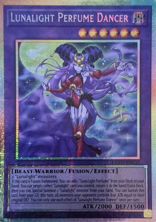 Lunalight Perfume Dancer (Starlight Rare) - LAVD-ENL35 - Legendary Arc-V Decks 1st Edition