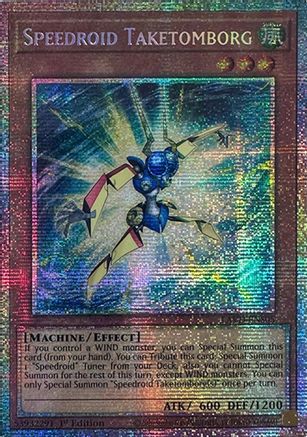Speedroid Taketomborg (Starlight Rare) (LAVD-ENS05) - Legendary Arc-V Decks 1st Edition
